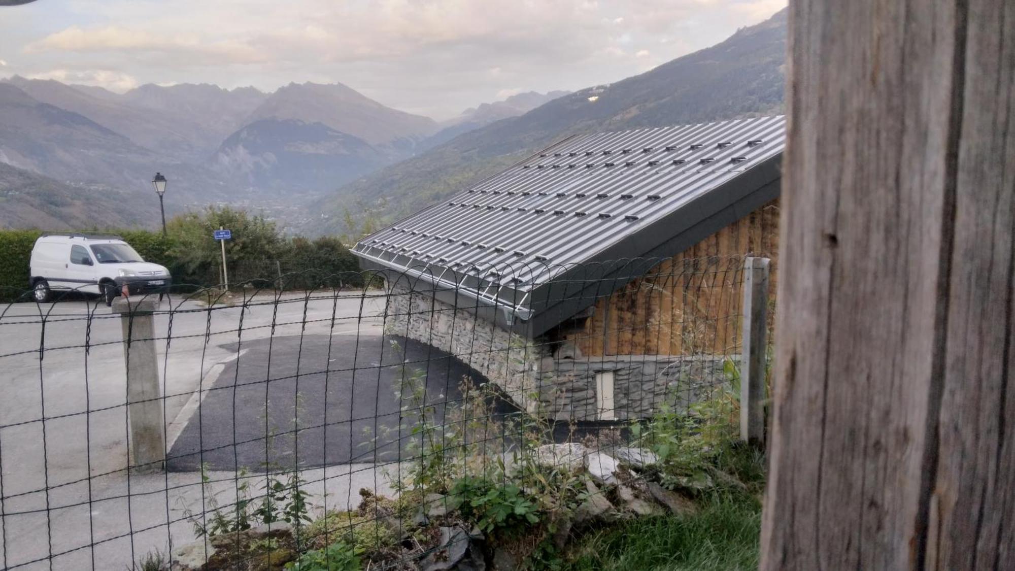 Chalet Balneo Billard La Plagne Savoie Vue Top Экстерьер фото