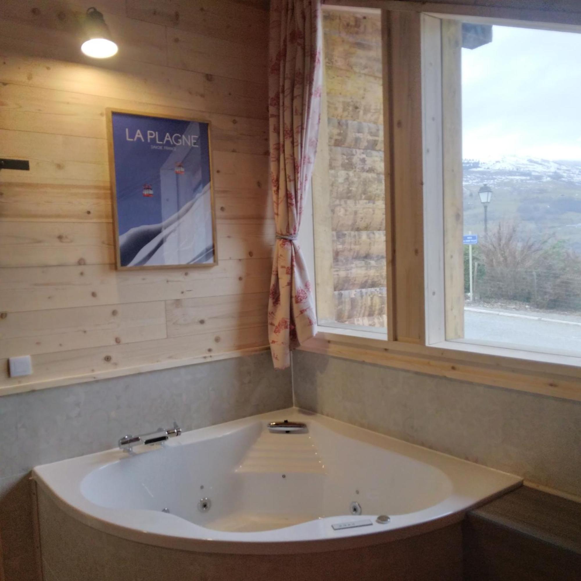 Chalet Balneo Billard La Plagne Savoie Vue Top Экстерьер фото