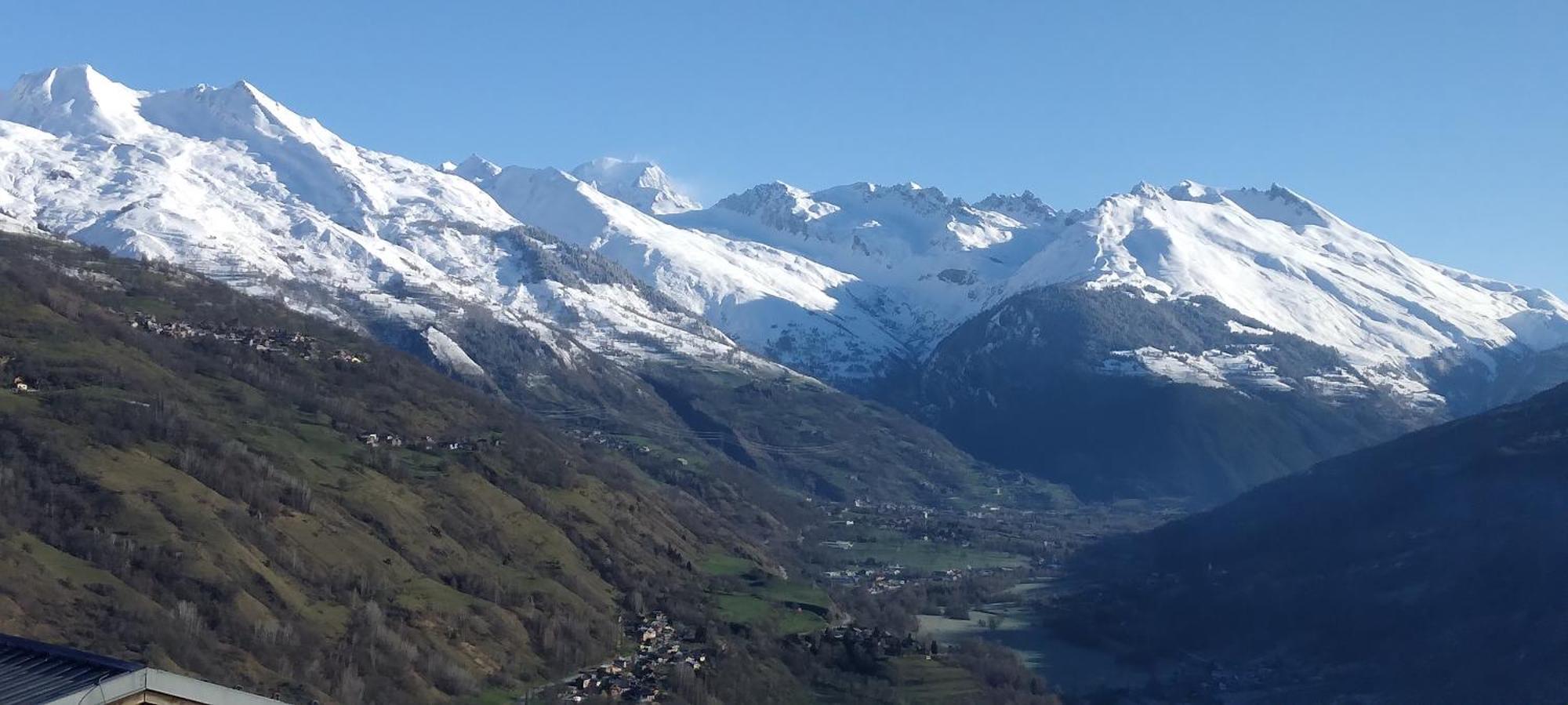 Chalet Balneo Billard La Plagne Savoie Vue Top Экстерьер фото